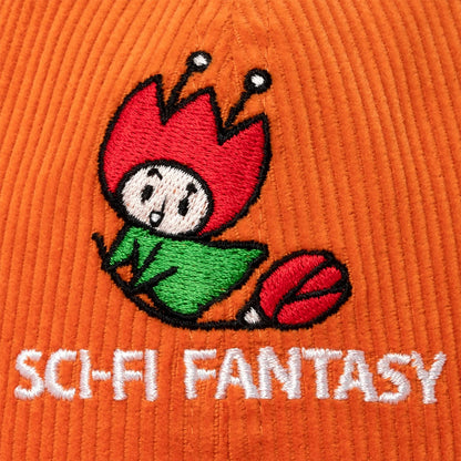 Sci-Fi Fantasy | Flying Rose Hat - Orange