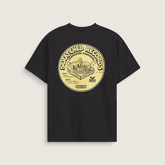 Vans | Scratched Records Short Sleeve Tee - Black