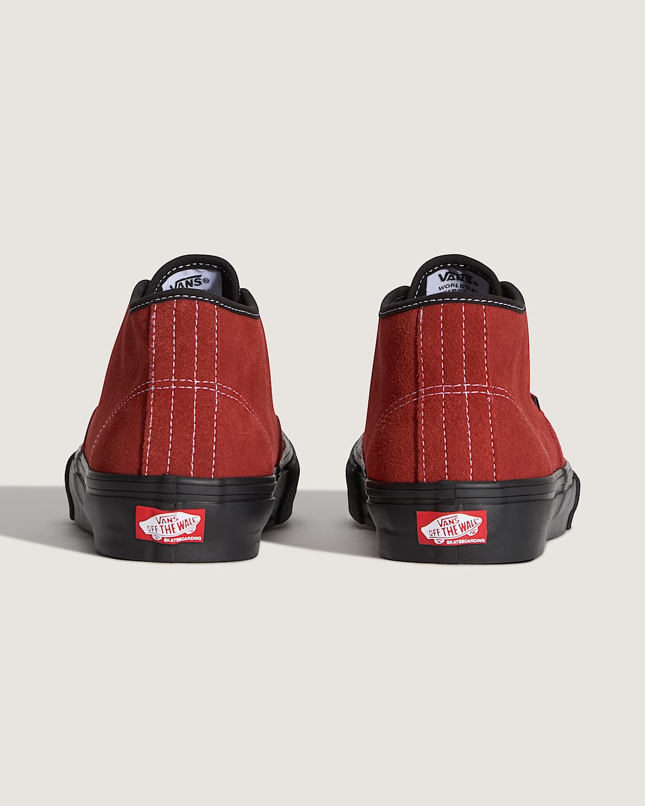 Vans | Skate Authentic Mid - Poppy Ember Red/Black