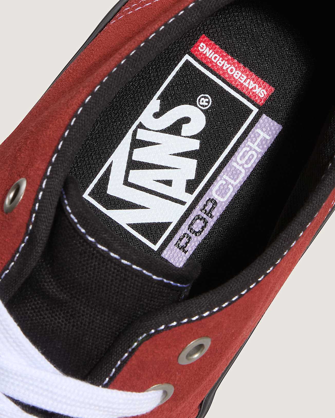 Vans | Skate Authentic Mid - Poppy Ember Red/Black