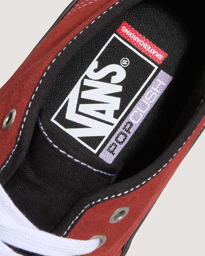 Vans | Skate Authentic Mid - Poppy Ember Red/Black