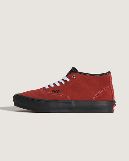 Vans | Skate Authentic Mid - Poppy Ember Red/Black