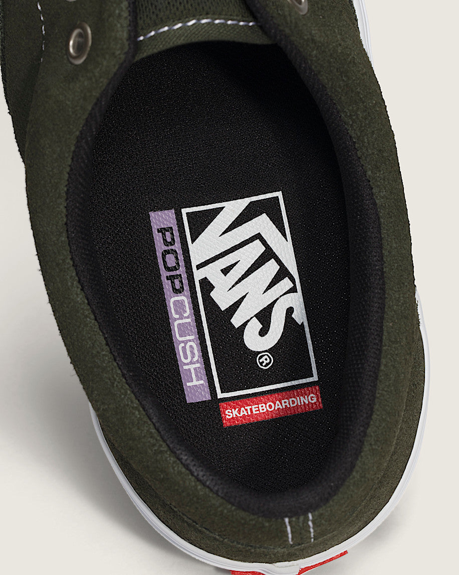 Vans | Skate Era Skateboarding Shoes - Obsidian Fern Green/White