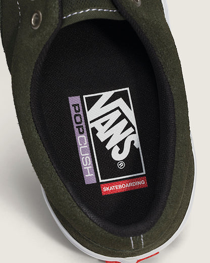 Vans | Skate Era Skateboarding Shoes - Obsidian Fern Green/White
