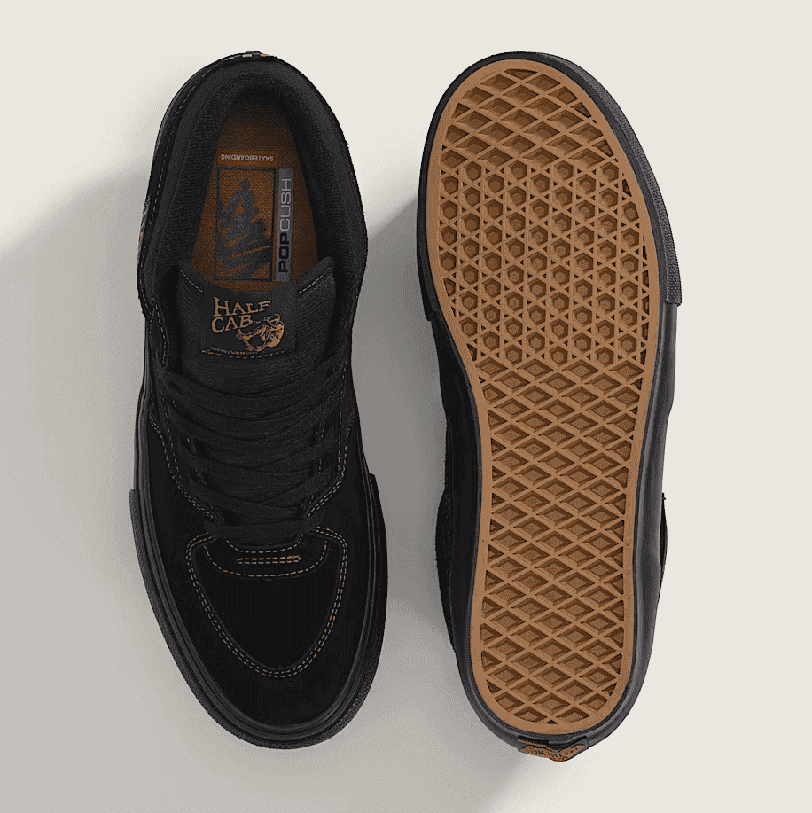Vans | Skate Half Cab - Black/Black/Brown