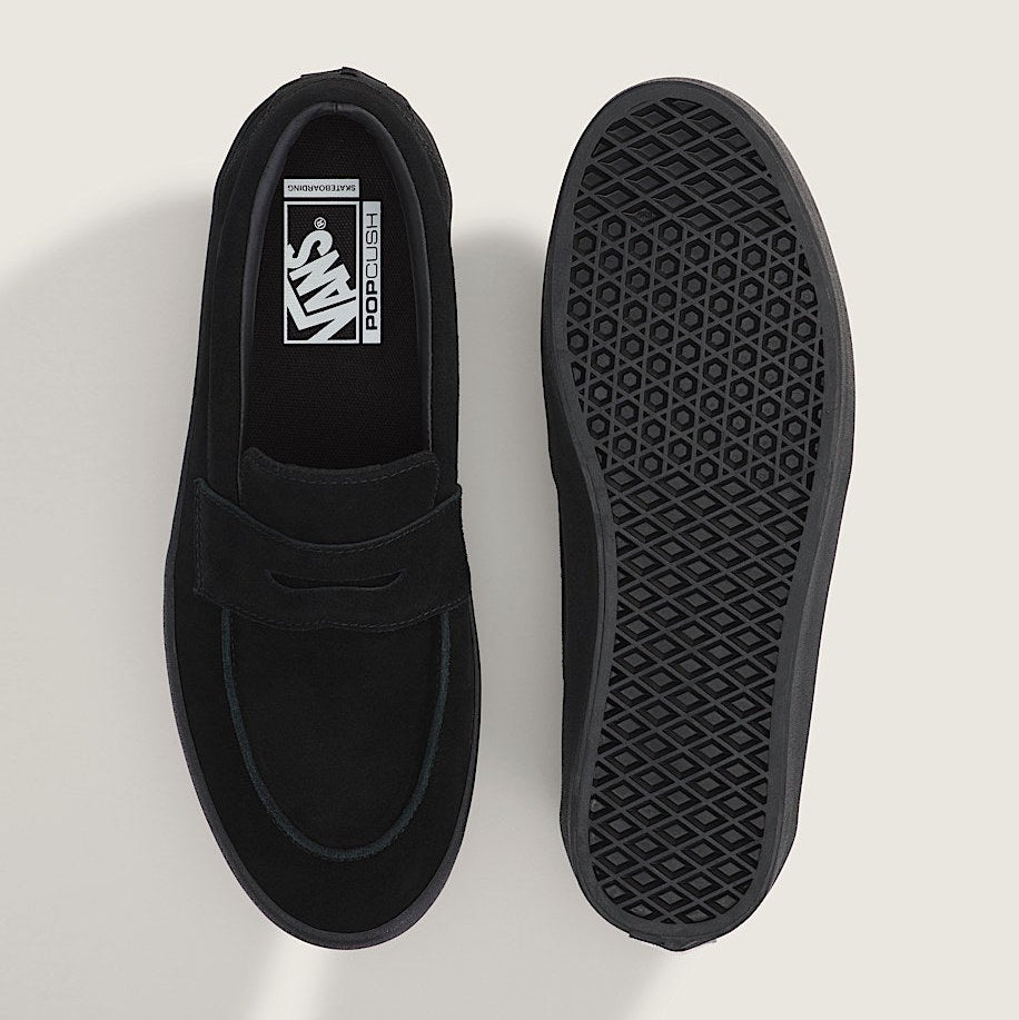 Vans | Skate Loafer - Suede Black/Black – THIS Skateshop