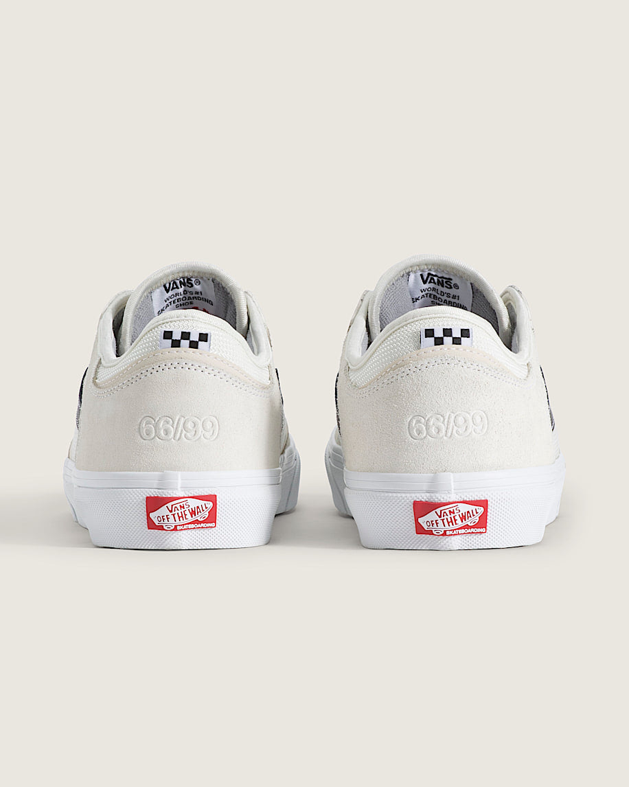Vans | Skate Rowley Skateboarding Shoes - Marshmallow White/Black