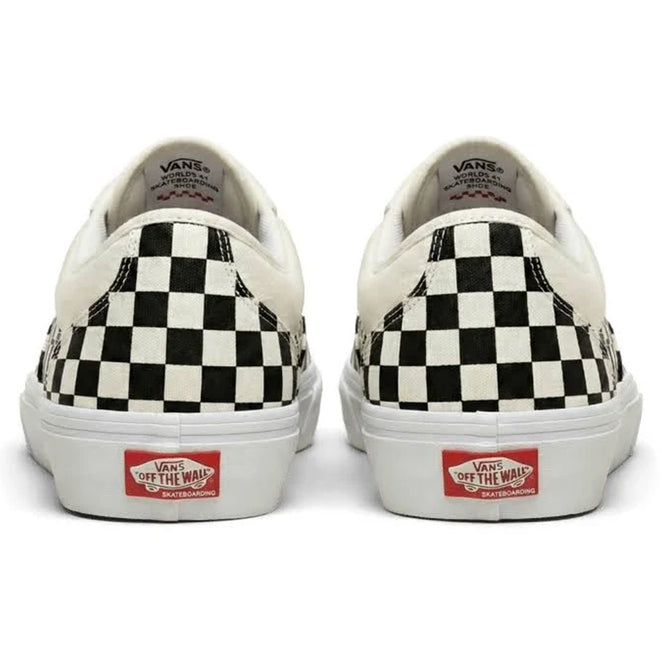 Vans | Skate Curren Caples Skateboarding Shoes - Checkerboard Black/White Canvas