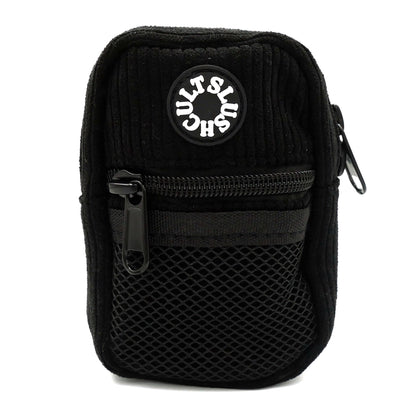 Slushcult | Mini Sidebag - Black Corduroy