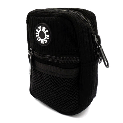 Slushcult | Mini Sidebag - Black Corduroy