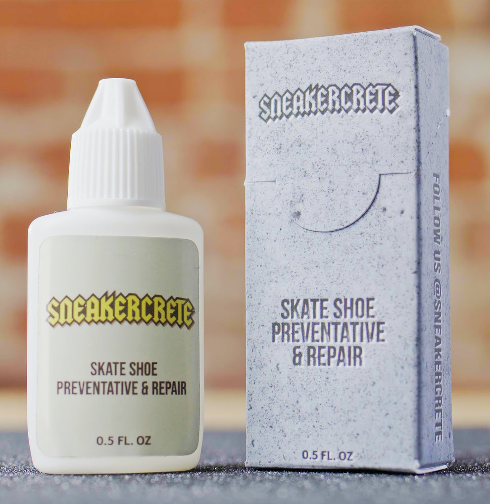 Sneakercrete | Skateboarding Shoe Preventative & Repair Adhesive