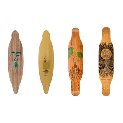 Loaded | 39.5" Symtail Longboard Deck - Flex 1 - Freestyle/Carve/Pumping