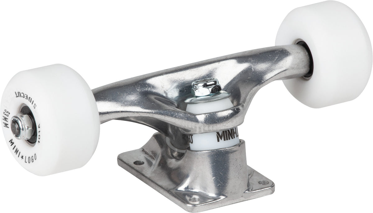 Mini Logo | 8.0" Skateboard Truck And 53mm/101a Wheel Assembly