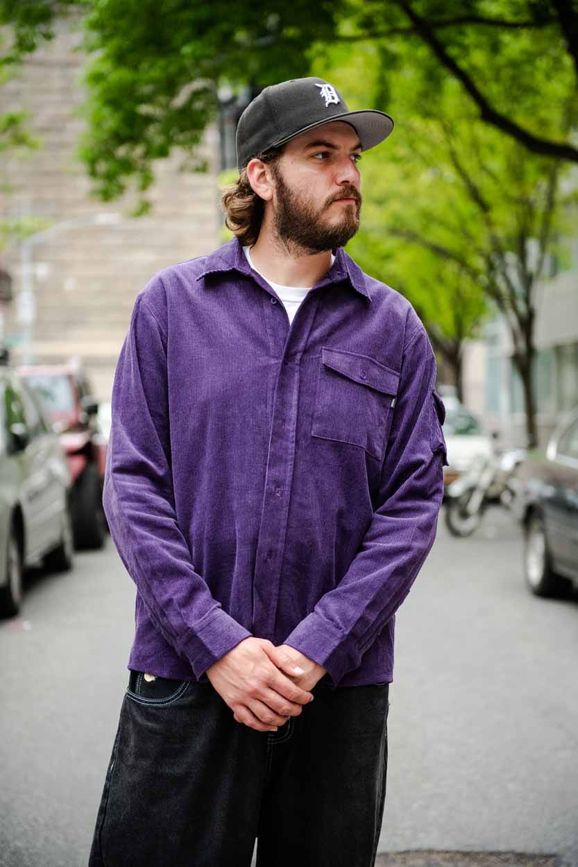 eggplant purple dress shirt Absolute Rebellion Triumph Eggplant