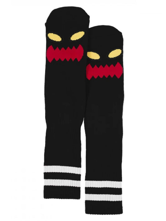 Toy Machine | Monster Face Crew Socks - Black