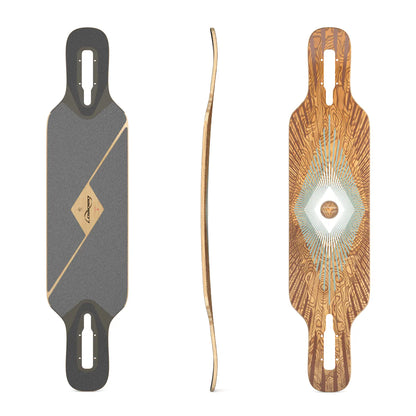 Loaded | 39" Tan Tien Prism Longboard Deck - Flex 1