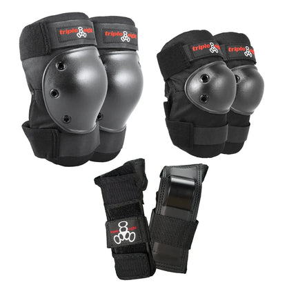 Triple 8 | Saver Series Pads 3-Pack - Black