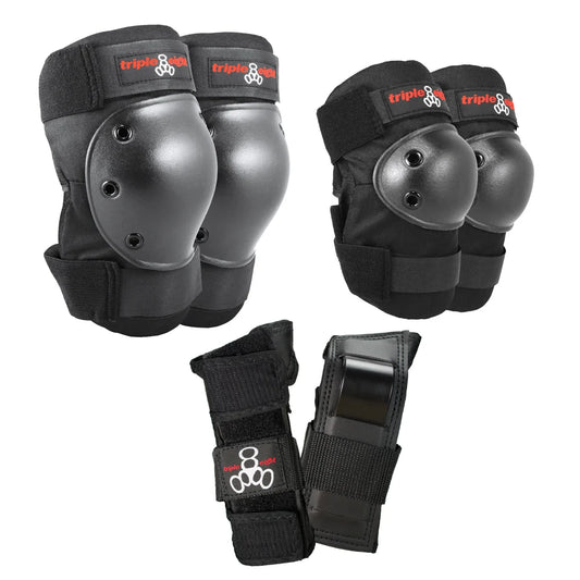 Triple 8 | Saver Series Pads 3-Pack - Black