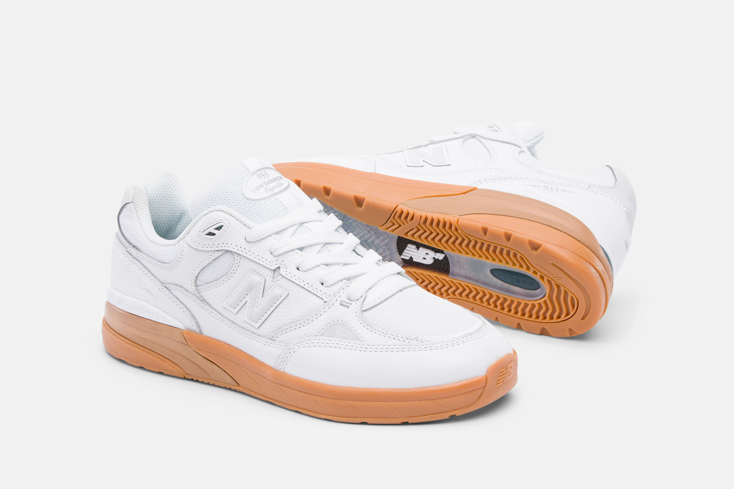 New Balance | Numeric Andrew Reynolds 933 - White/Gum (WIDE)