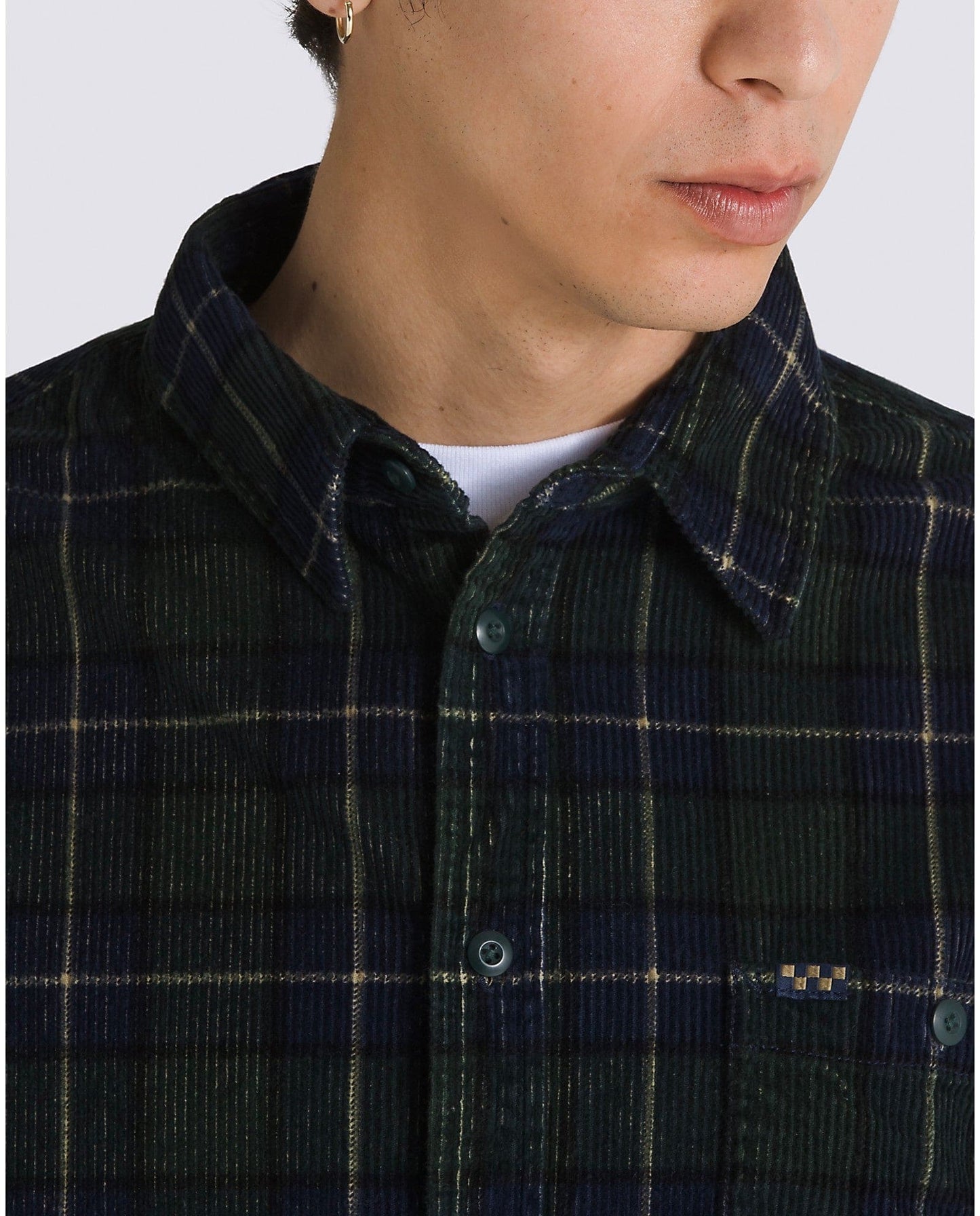 Vans | AVE Long Sleeve Button Down Woven Shirt - Scarab