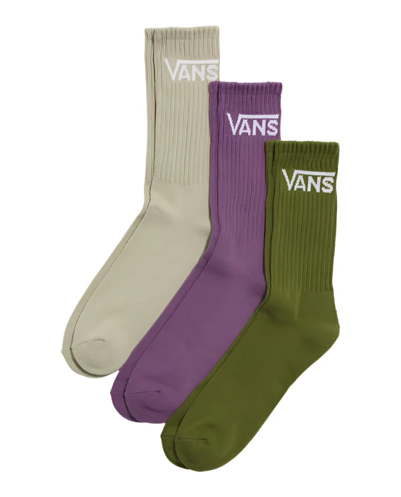 Vans | 3 Pack Crew Socks - Pesto