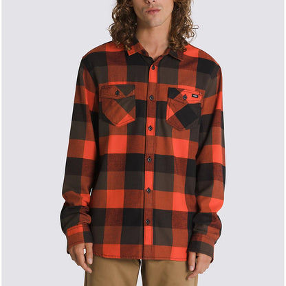 Vans | Box Flannel Classic Button Up Shirt - Black/Fiesta