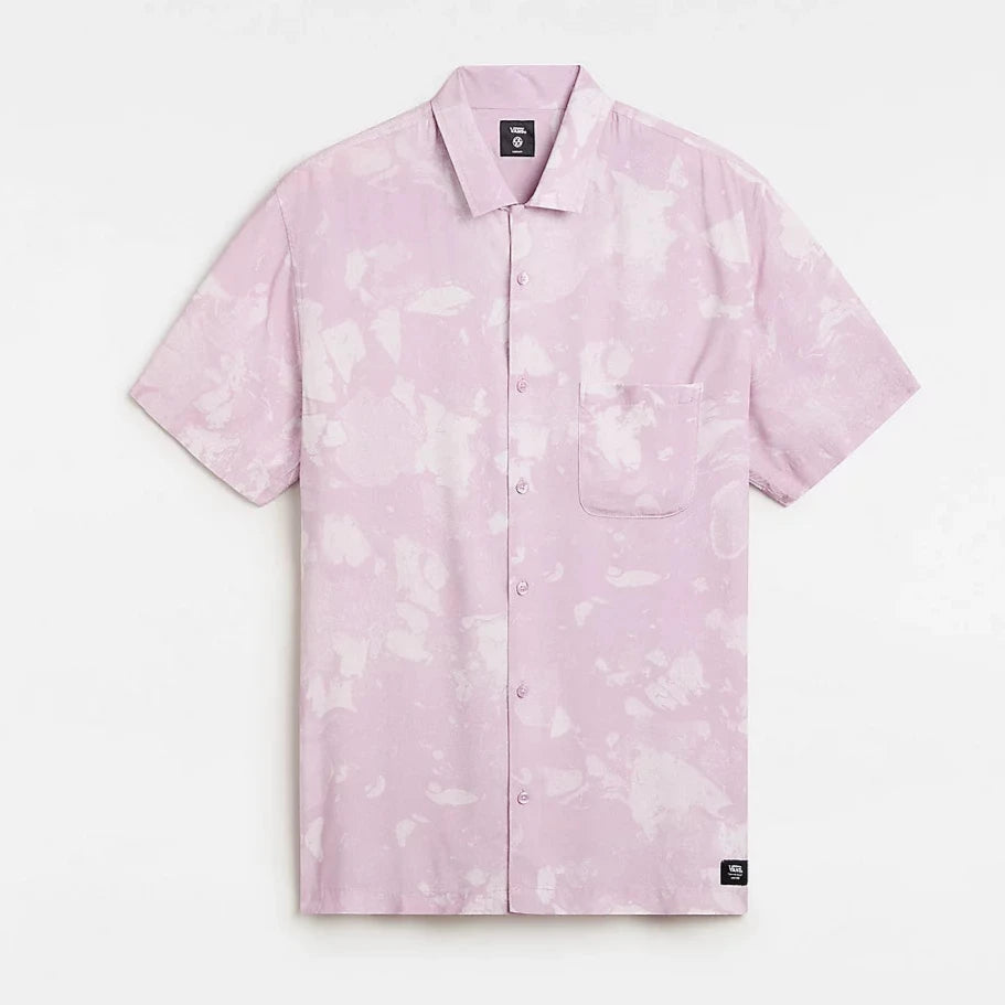 Vans | Camp Loose Collared Woven Button Up Shirt - Lilac