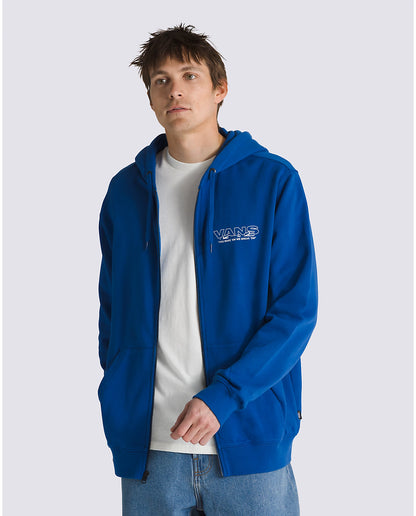 Vans | Break Made Zip Hoodie - True Blue