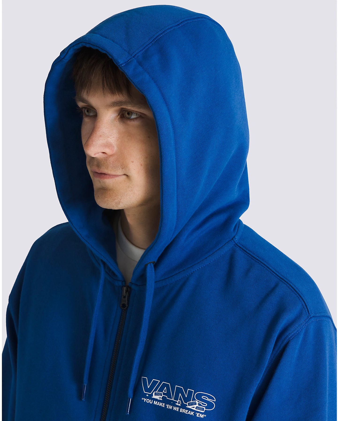 Vans | Break Made Zip Hoodie - True Blue