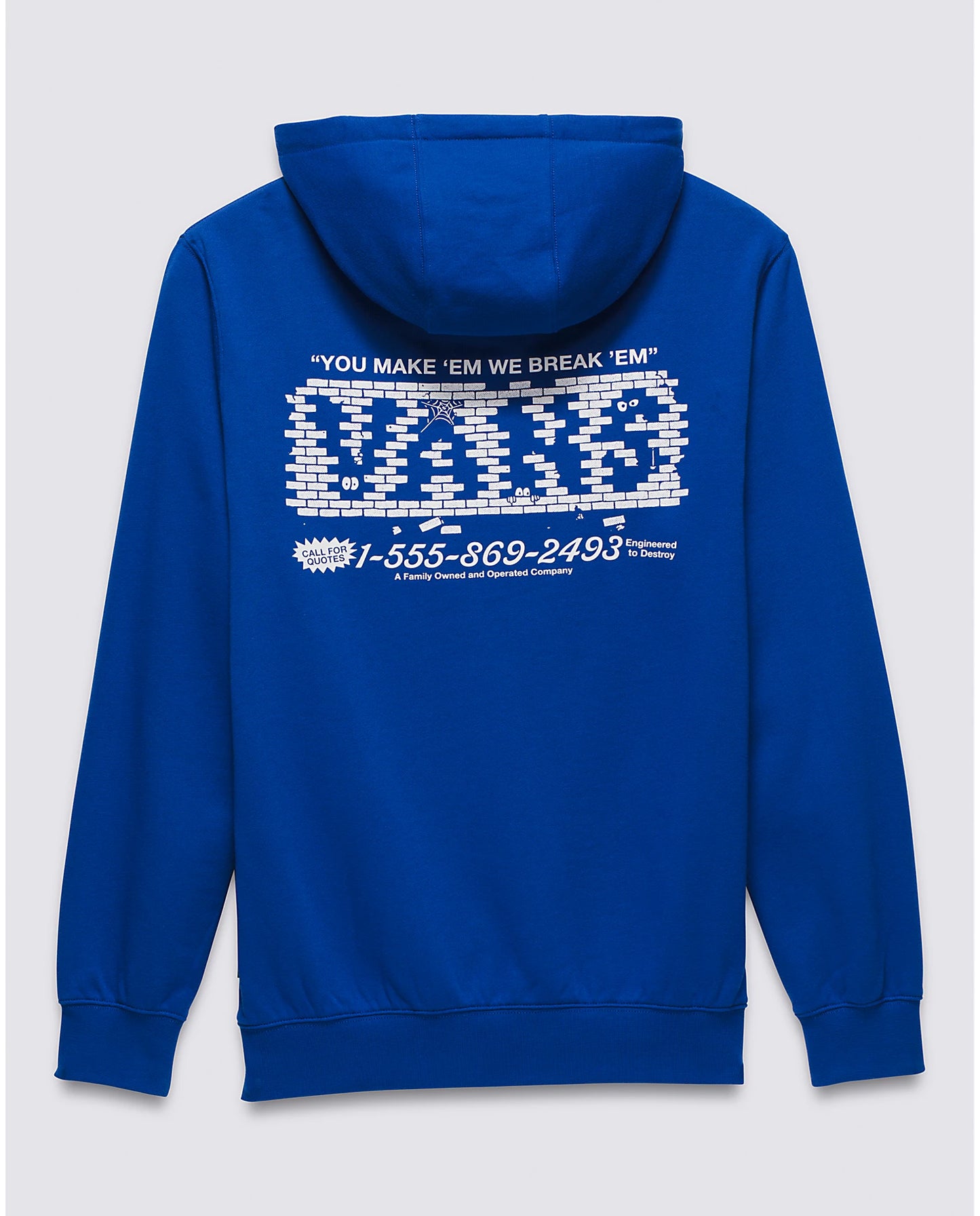 Vans | Break Made Zip Hoodie - True Blue