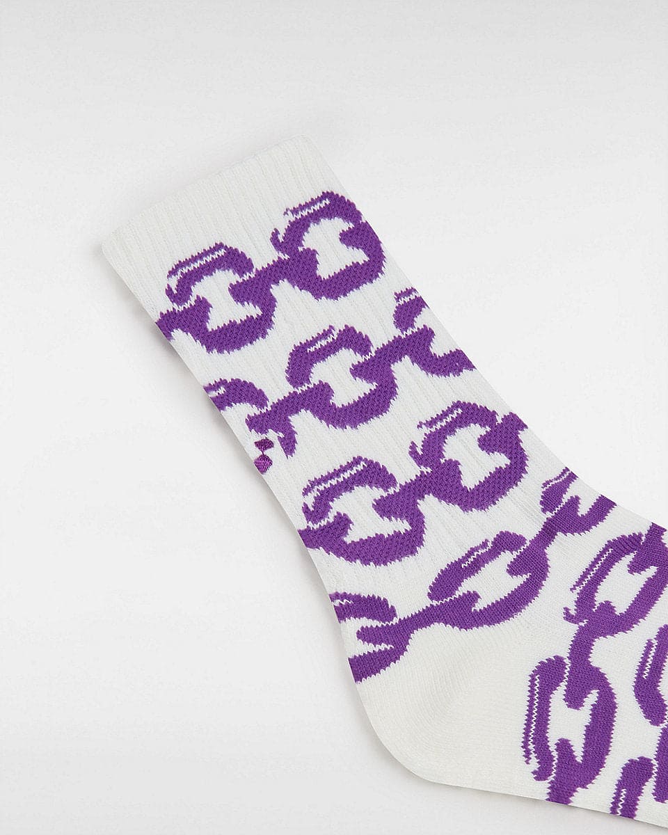 Vans | Womens Skate Chain Crew Socks - Marshmallow