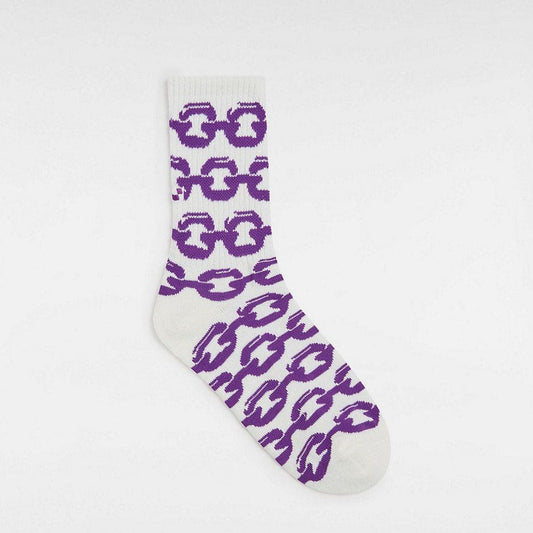 Vans | Womens Skate Chain Crew Socks - Marshmallow