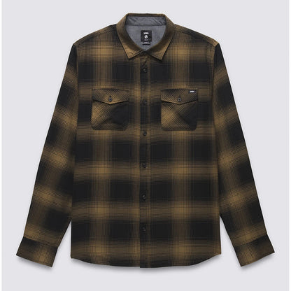 Vans | Monterey III Button Up Flannel Shirt - Black/Gothic Olive