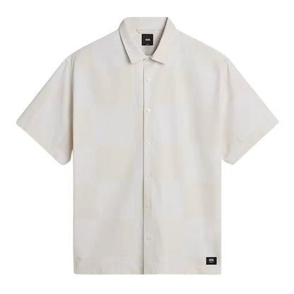 Vans | Kessler Checkerboard Short Sleeve Woven Shirt - White/Marshmallow