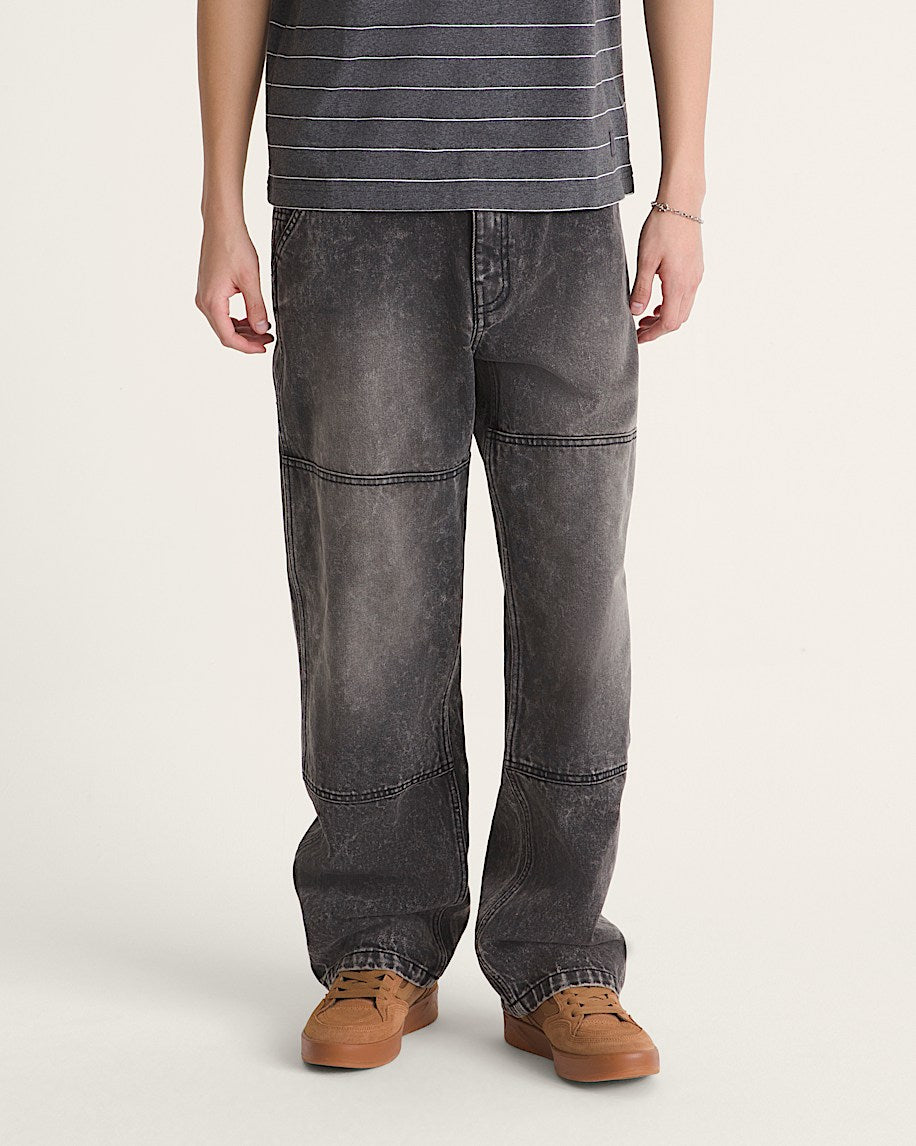 Vans | Rowan Double Knee Denim Jeans 2.0 - Stonewashed Black