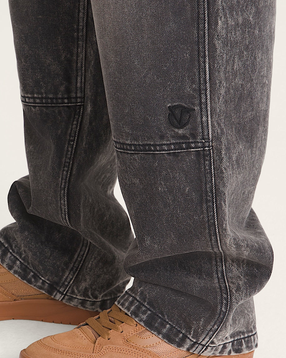 Vans | Rowan Double Knee Denim Jeans 2.0 - Stonewashed Black