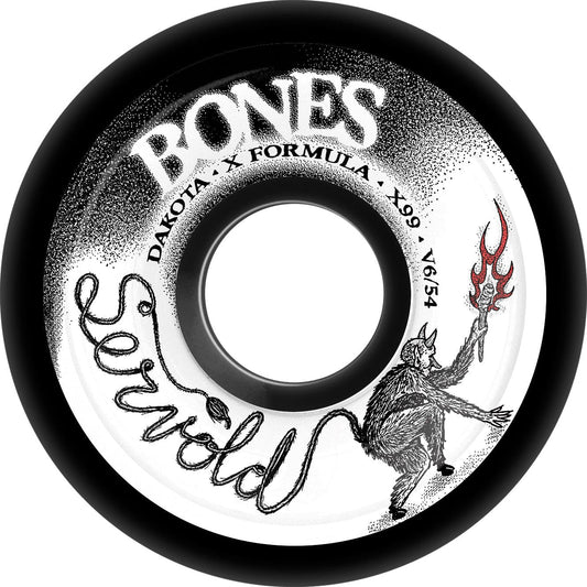 Bones | 54mm/99a - V6 Widecut - Dakota Servold Eternal Search Wheels