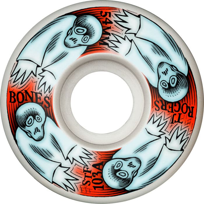 Bones | 54mm/103a STF - V3 Slim - Rogers Whirling Specters