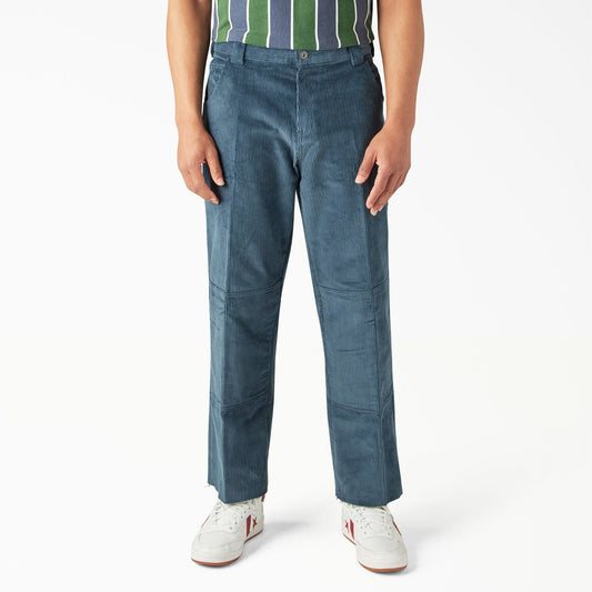 Dickies | Loose Fit Franky Villiani Sicko Corduroy Double Knee Pants - Airforce Blue