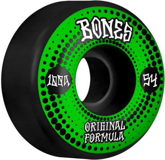 Bones | 100's - 54mm/100a V4 Wide - Originals Black