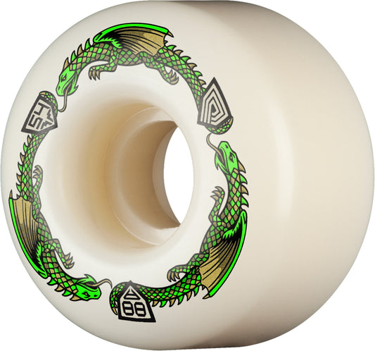 Powell Peralta | 54mm/88a Dragon Formula Skateboard Wheels - V4 Shape