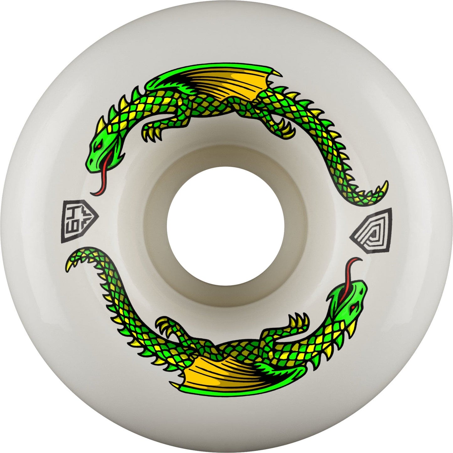 Powell Peralta | 64mm/93a Dragon Formula 64mmx40mm DF-93A Wheels - White