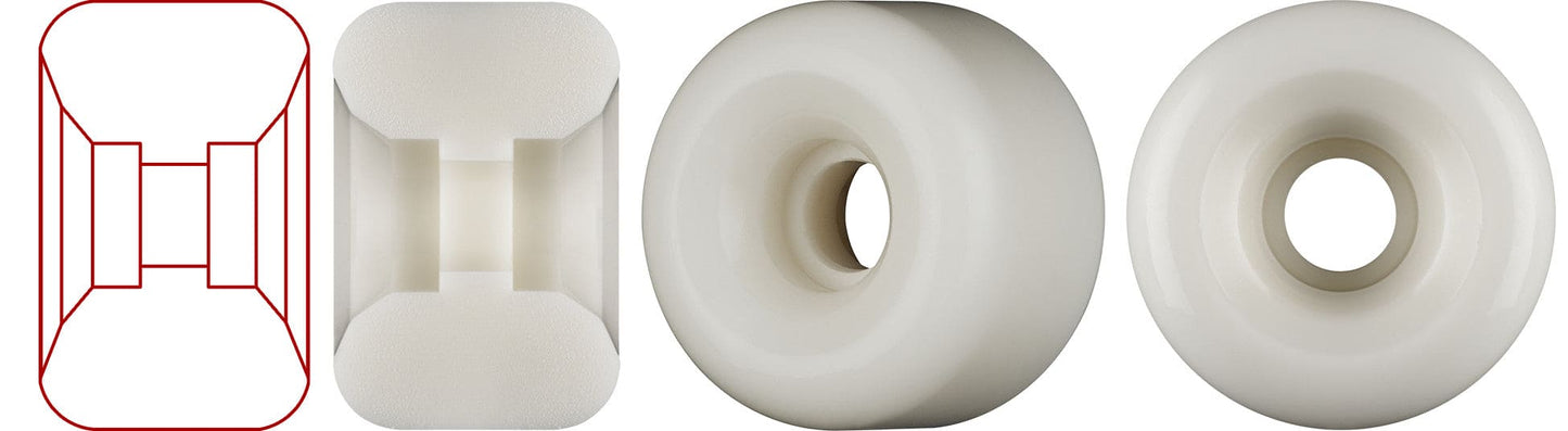 Powell Peralta | 64mm/93a Dragon Formula 64mmx40mm DF-93A Wheels - White