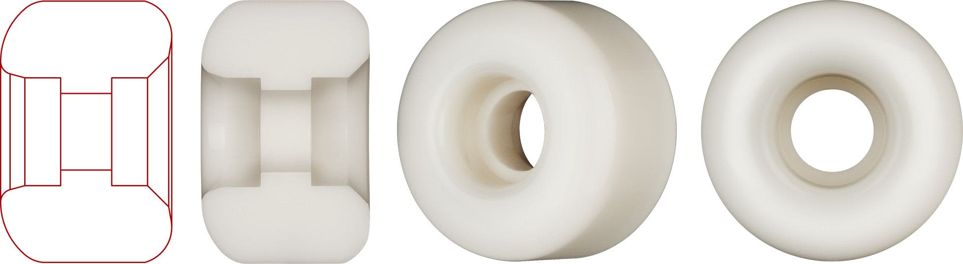 Powell Peralta | 54mm/93a 34mm Wide Nano Rat Dragon Formula