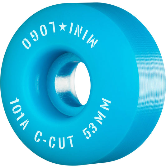 Mini Logo | 53mm/101a Round Shape - Blue