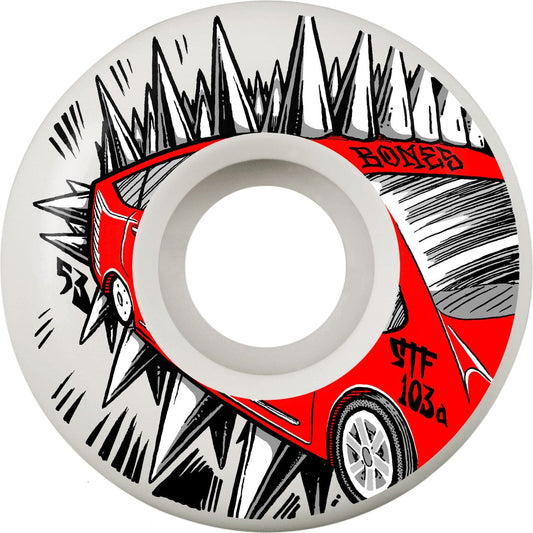 Bones | 53mm/103a STF Judas Prius Wheels - V2 Locks Shape