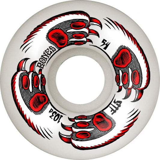 Bones | 54mm STF 103a Kitty Twister V5 Sidecut Wheels - White