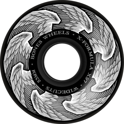 Bones | 53mm/97a Death Angels X-Formula x97 - V6 Widecut - Black