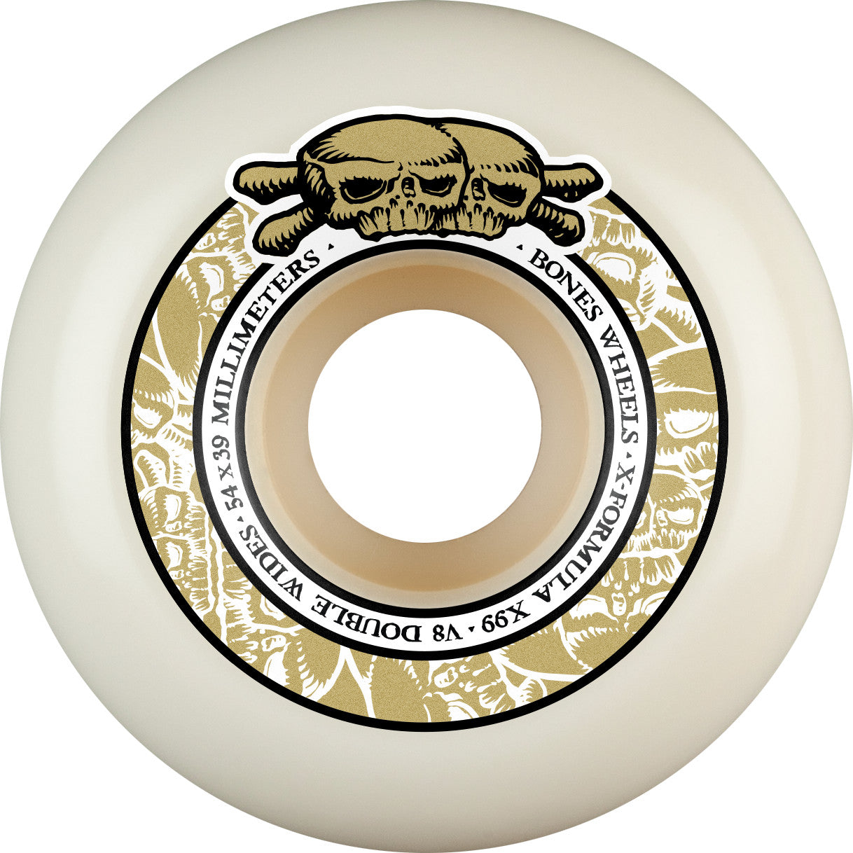 Bones | 54mm 99A X-Formula Wheels - V8 Double Wide Shape