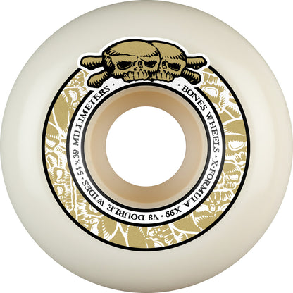 Bones | 54mm 99A X-Formula Wheels - V8 Double Wide Shape